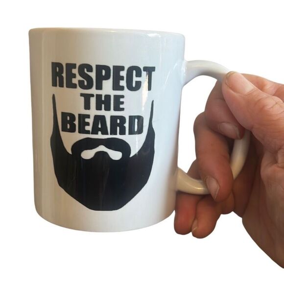 Respect the‎ beard coffee cup - Picture 1 of 4